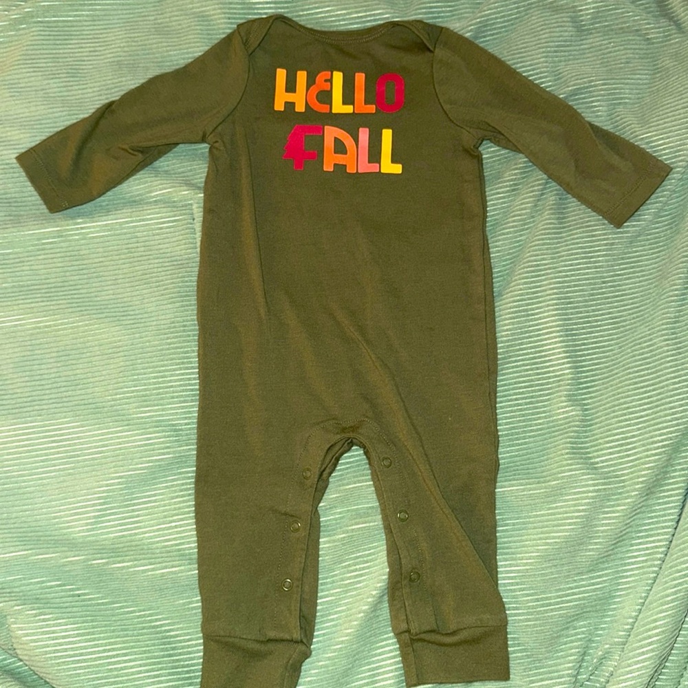 Cat & Jack Baby Bodysuit “Happy Fall” 3-6mos